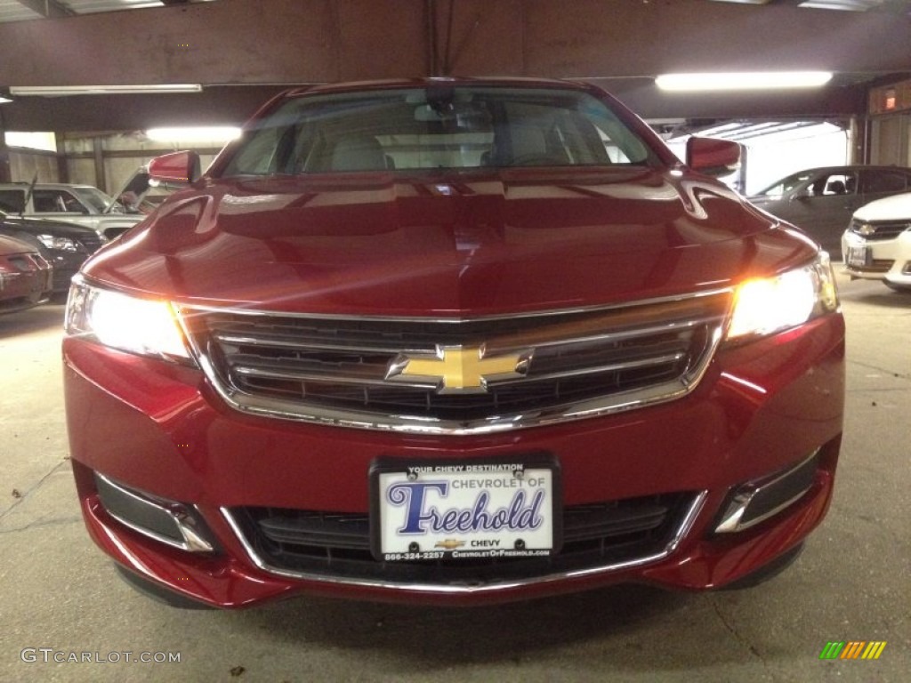2014 Impala LT - Crystal Red Tintcoat / Jet Black photo #2