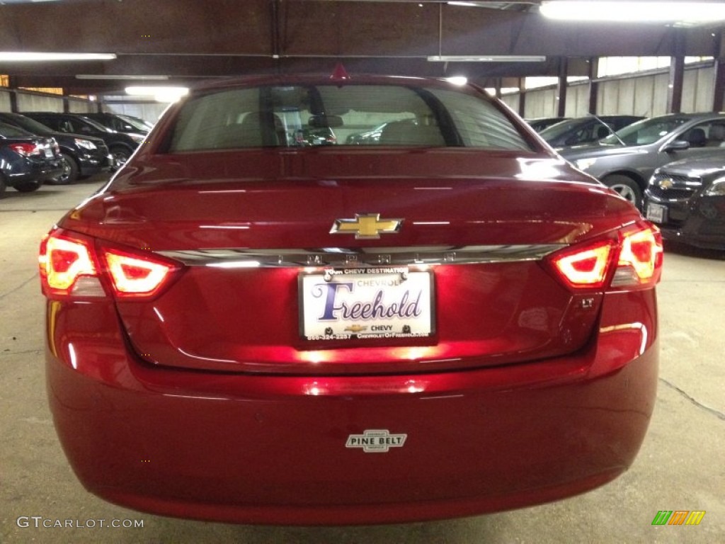 2014 Impala LT - Crystal Red Tintcoat / Jet Black photo #5