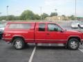 1998 Victory Red GMC Sierra 1500 SLE Extended Cab 4x4  photo #3