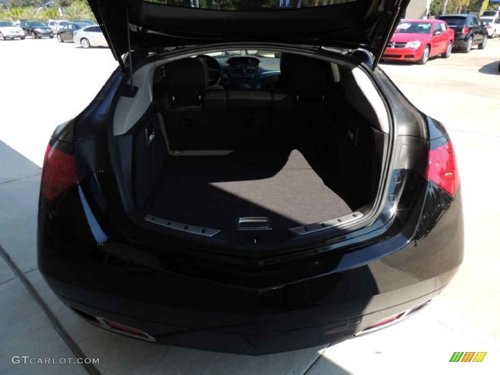 2010 ZDX AWD Technology - Crystal Black Pearl / Ebony photo #4