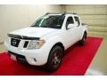 2012 Avalanche White Nissan Frontier Pro-4X Crew Cab 4x4  photo #3