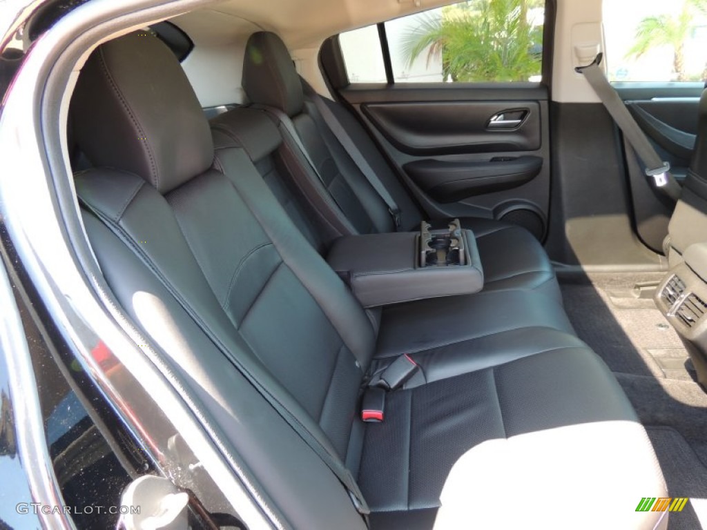 2010 ZDX AWD Technology - Crystal Black Pearl / Ebony photo #9
