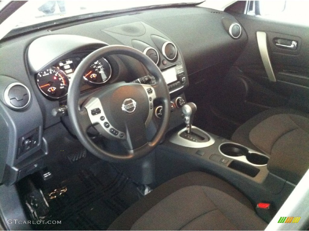 2012 Rogue SV AWD - Black Amethyst / Black photo #9