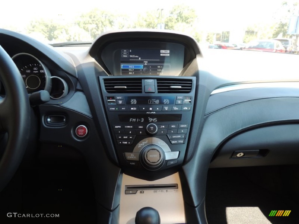 2010 ZDX AWD Technology - Crystal Black Pearl / Ebony photo #19