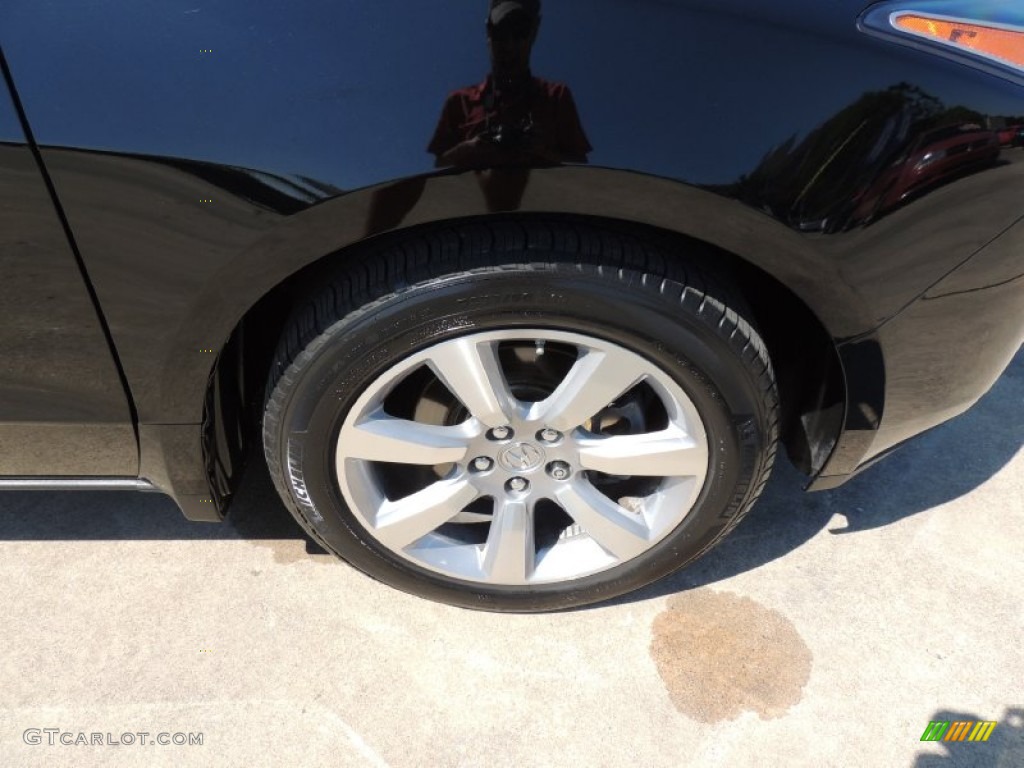 2010 ZDX AWD Technology - Crystal Black Pearl / Ebony photo #28