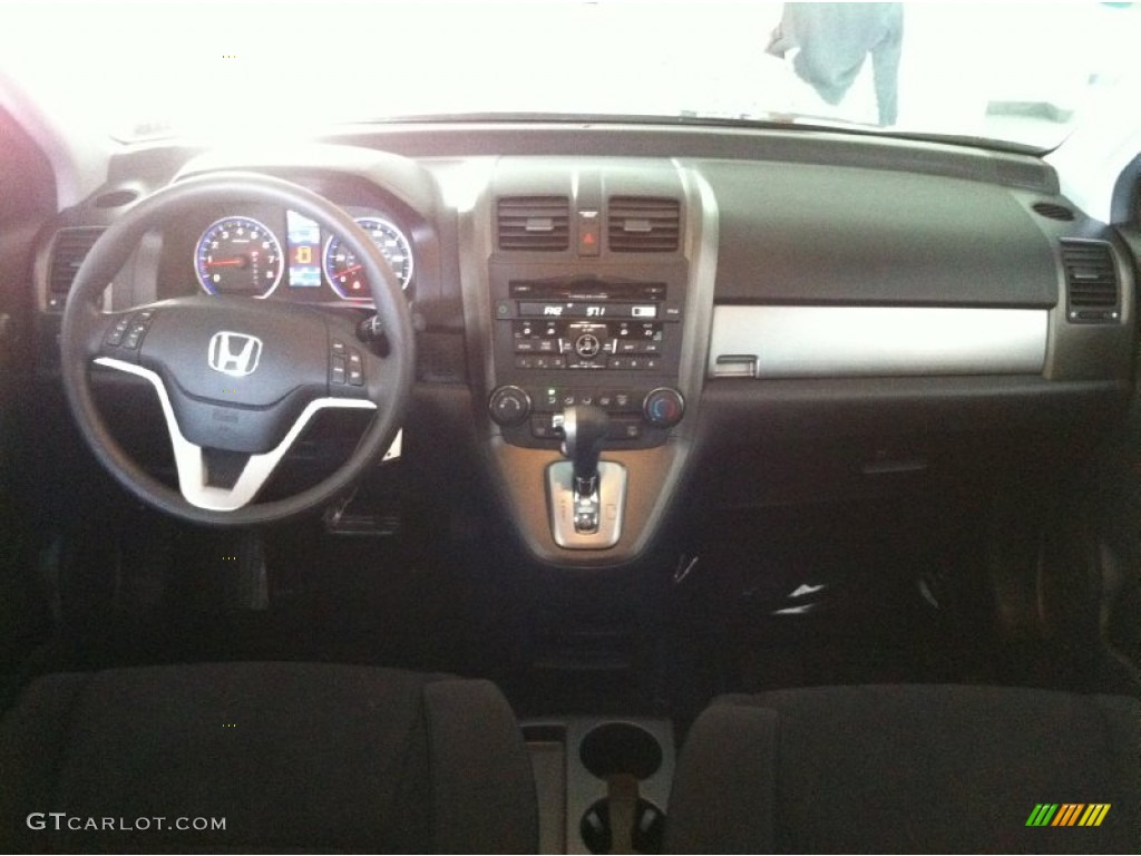 2011 CR-V EX 4WD - Polished Metal Metallic / Black photo #9