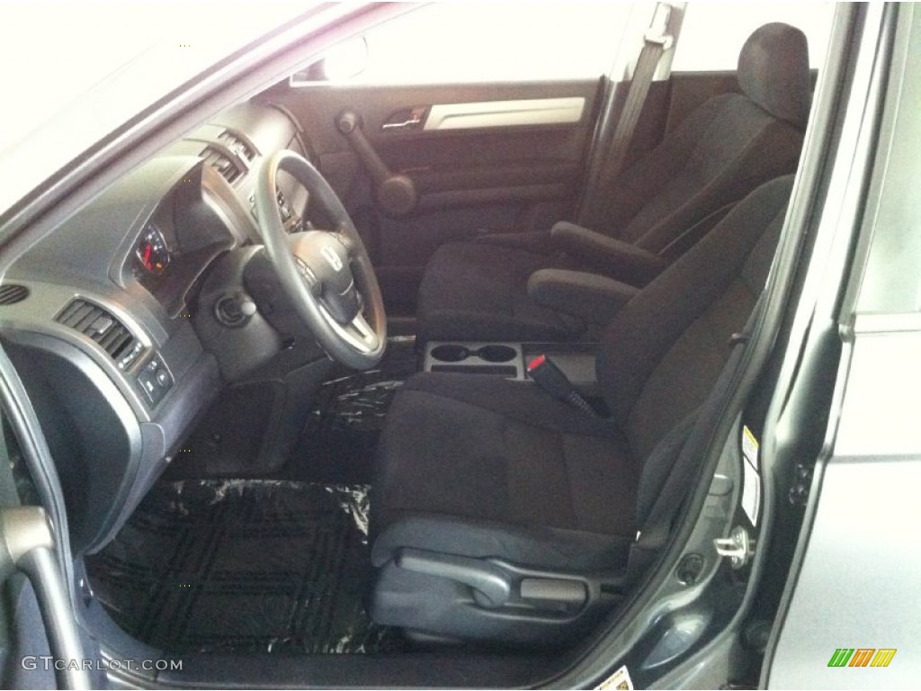 2011 CR-V EX 4WD - Polished Metal Metallic / Black photo #11