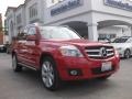 Mars Red 2010 Mercedes-Benz GLK 350