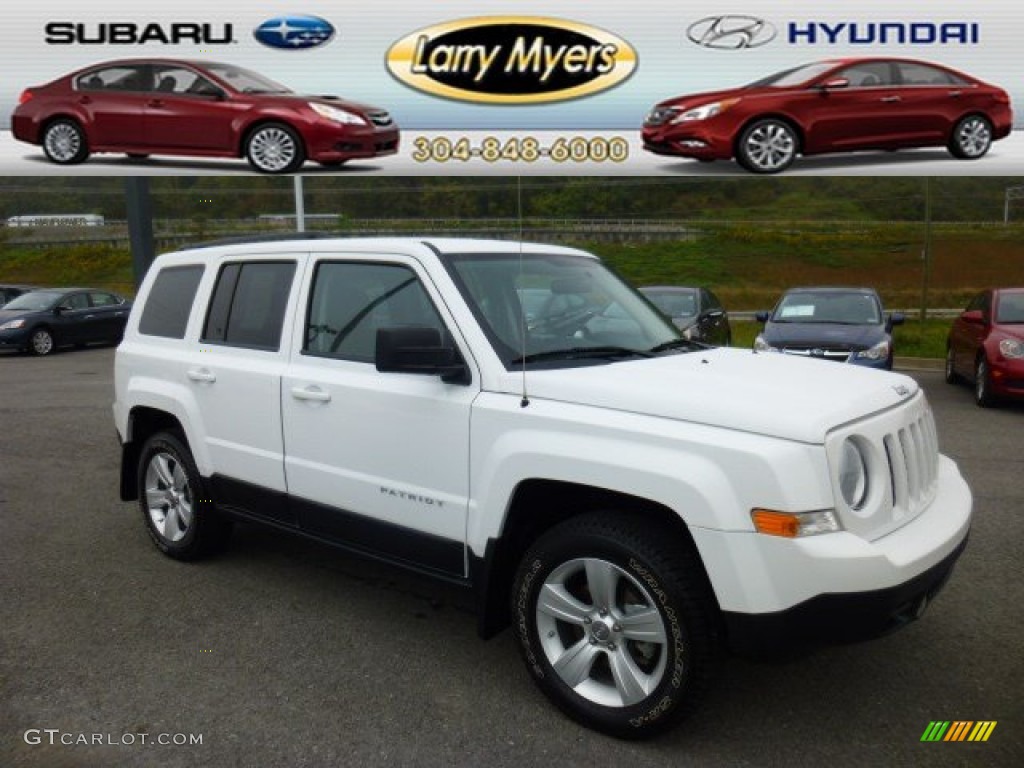 Bright White Jeep Patriot