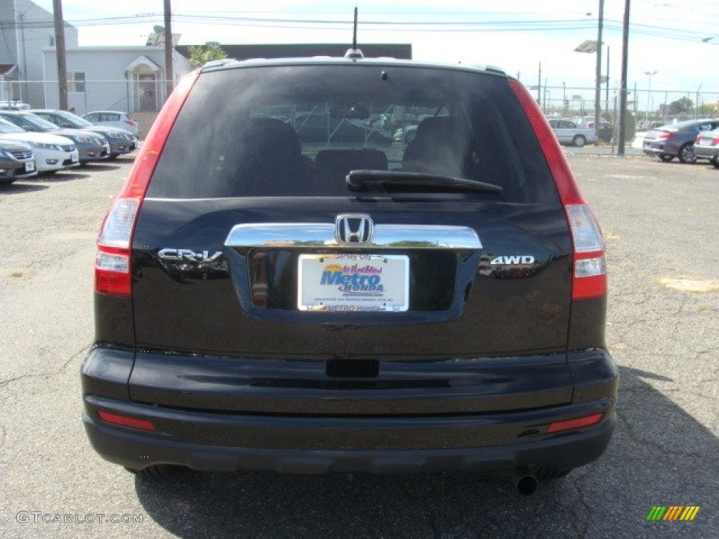 2011 CR-V EX-L 4WD - Crystal Black Pearl / Black photo #5