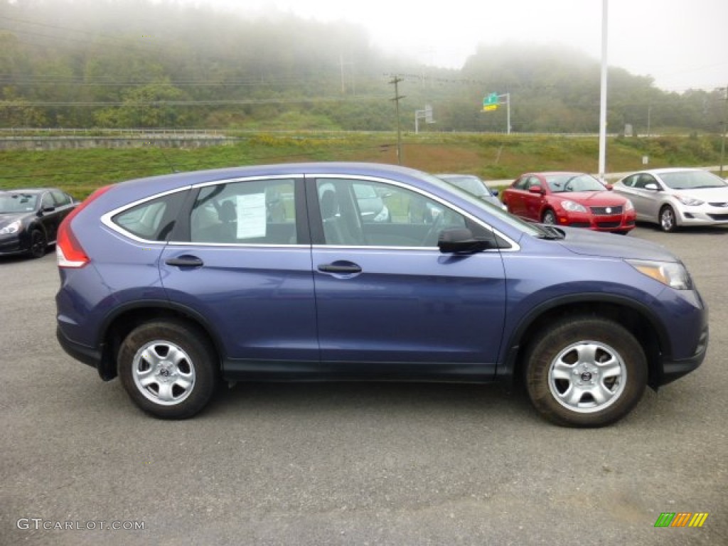 Twilight Blue Metallic 2013 Honda CR-V LX AWD Exterior Photo #86135628