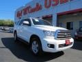 Super White 2013 Toyota Sequoia SR5