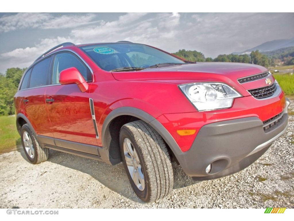 2013 Captiva Sport LS - Crystal Red Tintcoat / Black photo #1