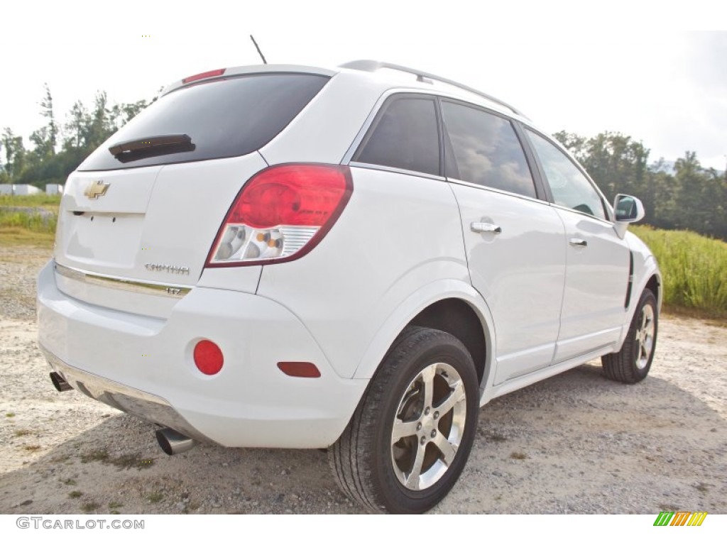 Arctic Ice White 2012 Chevrolet Captiva Sport LTZ AWD Exterior Photo #86138298