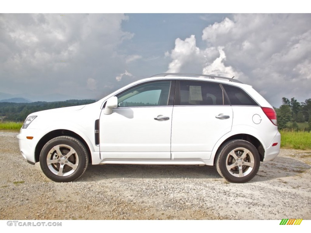Arctic Ice White 2012 Chevrolet Captiva Sport LTZ AWD Exterior Photo #86138343