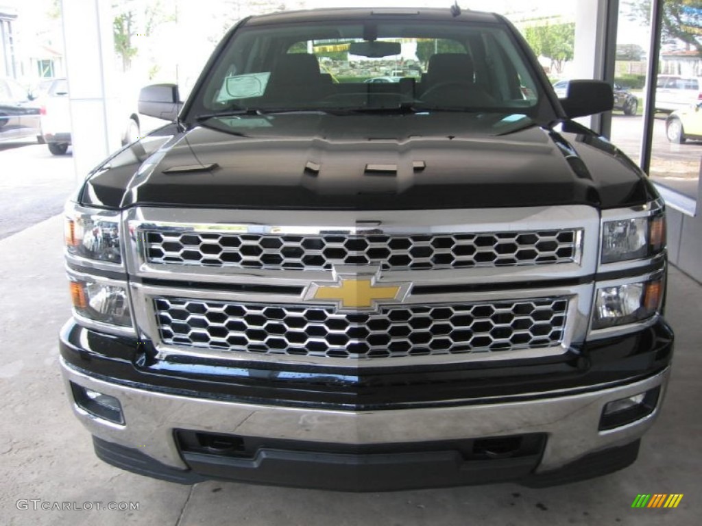 2014 Silverado 1500 LT Crew Cab 4x4 - Black / Jet Black photo #18