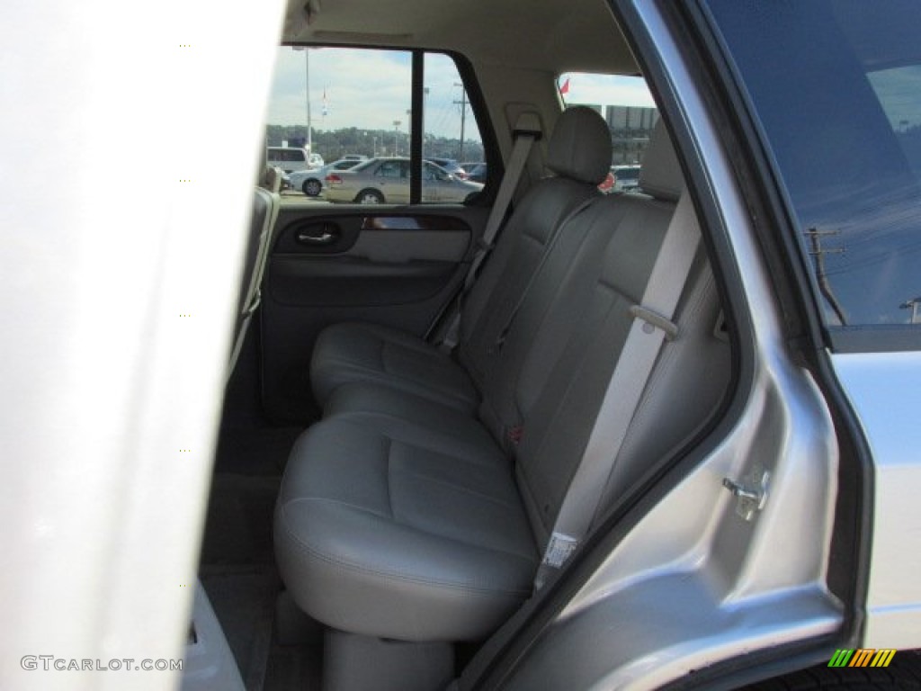 2008 Envoy SLT 4x4 - Silver Mist Metallic / Light Gray photo #16