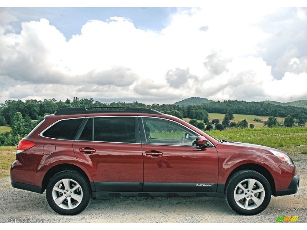 Venetian Red Pearl 2013 Subaru Outback 2.5i Premium Exterior Photo #86139609