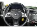 Black 2013 Subaru Outback 2.5i Premium Steering Wheel