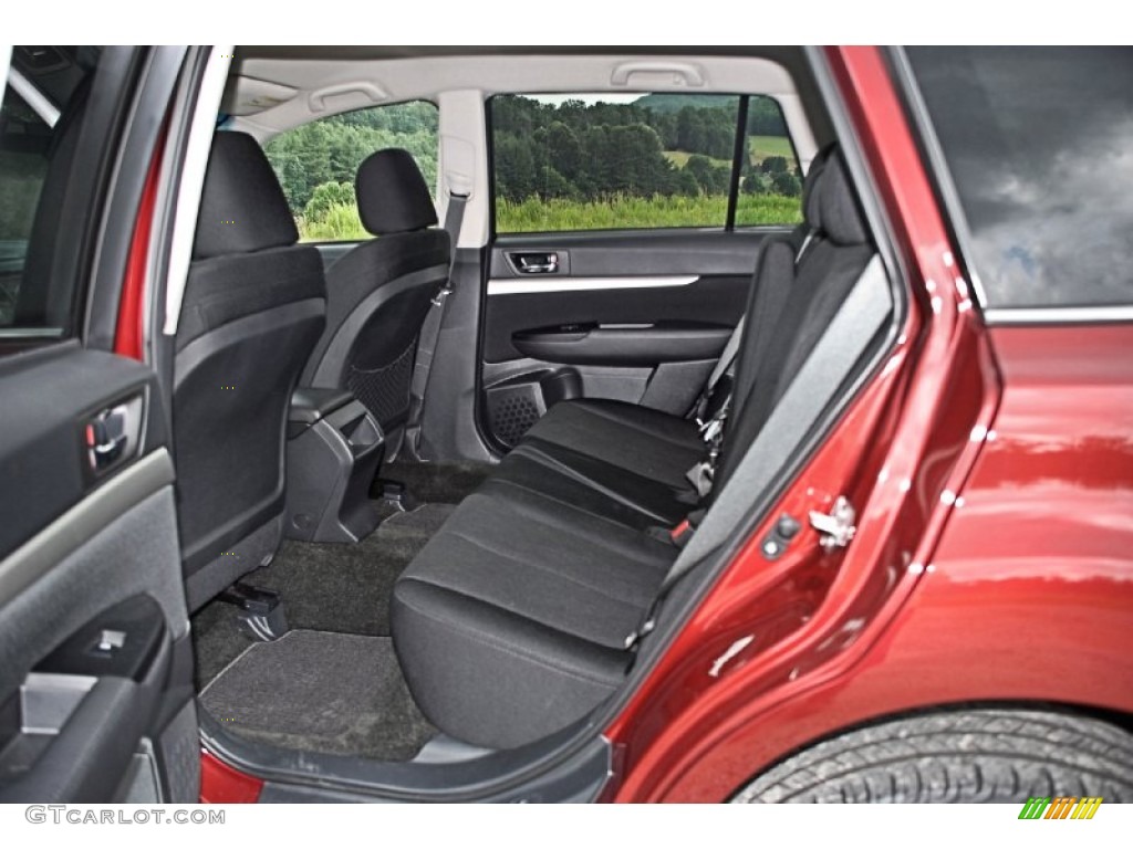 Black Interior 2013 Subaru Outback 2.5i Premium Photo #86140029