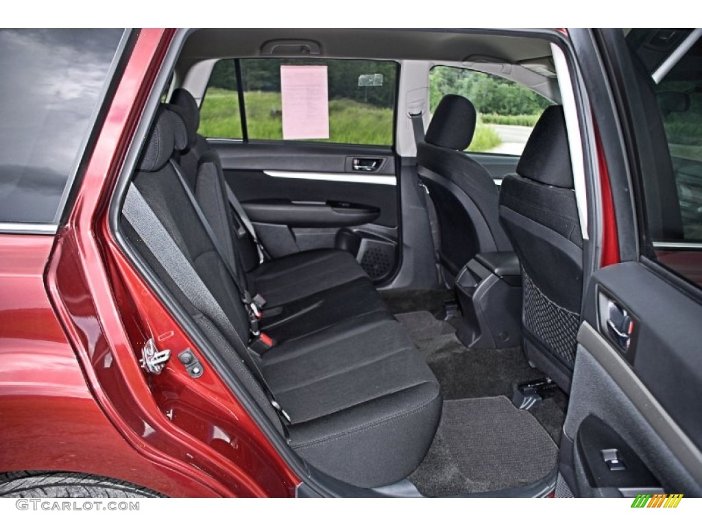 2013 Subaru Outback 2.5i Premium Rear Seat Photo #86140047