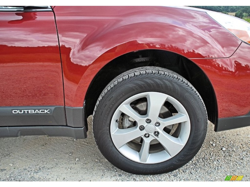 2013 Subaru Outback 2.5i Premium Wheel Photo #86140071