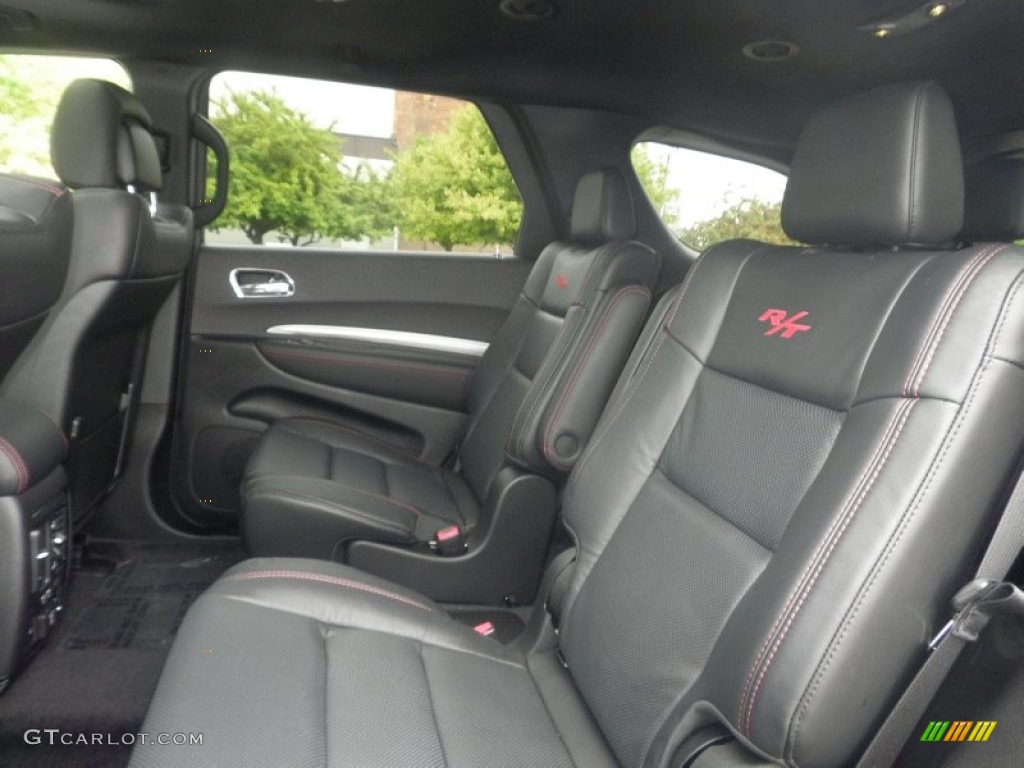 2014 Dodge Durango R/T AWD Rear Seat Photo #86140788