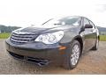 2010 Brilliant Black Crystal Pearl Chrysler Sebring Limited Sedan  photo #1