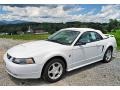Oxford White 2004 Ford Mustang V6 Convertible Exterior