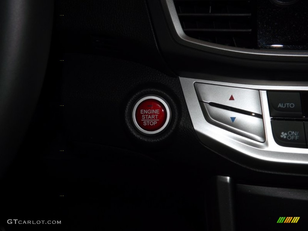 2014 Accord EX-L Sedan - Hematite Metallic / Black photo #24