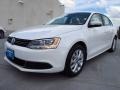 Pure White - Jetta SE Sedan Photo No. 3