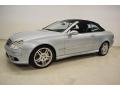 2005 Diamond Silver Metallic Mercedes-Benz CLK 55 AMG Cabriolet  photo #9