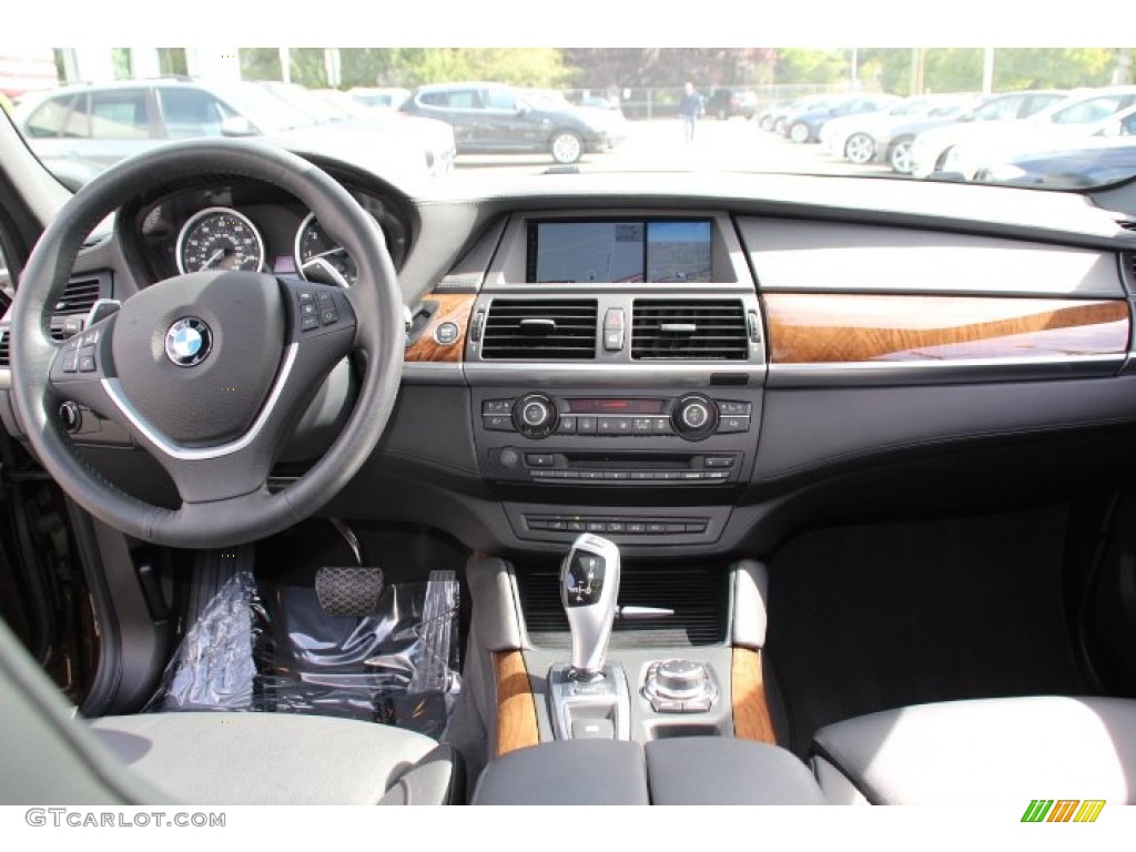 2013 BMW X6 xDrive50i Black Dashboard Photo #86142948
