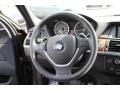 Black 2013 BMW X6 xDrive50i Steering Wheel
