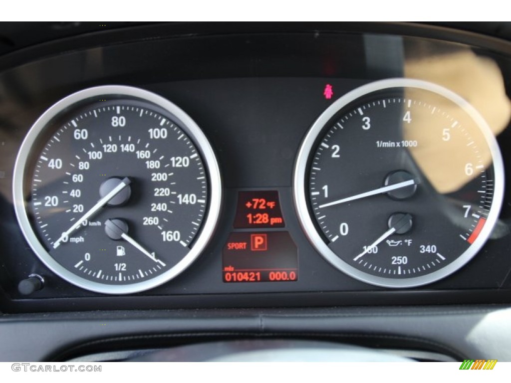 2013 BMW X6 xDrive50i Gauges Photo #86143089