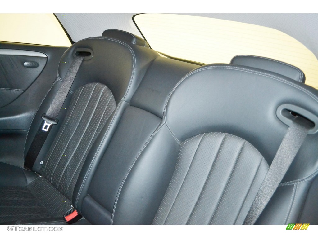 Charcoal Interior 2005 Mercedes-Benz CLK 55 AMG Cabriolet Photo #86143113