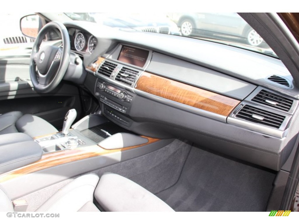 2013 BMW X6 xDrive50i Black Dashboard Photo #86143240