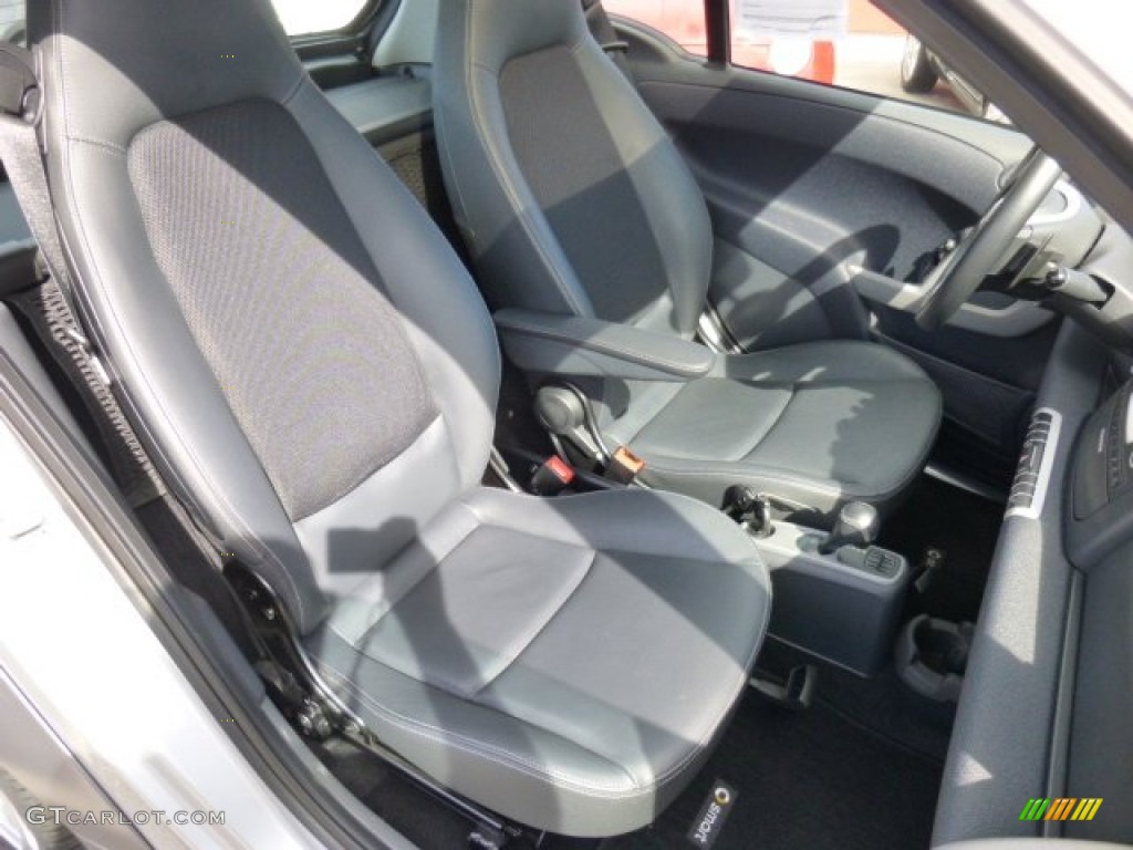 2013 fortwo passion coupe - Grey Matte / Design Black photo #12
