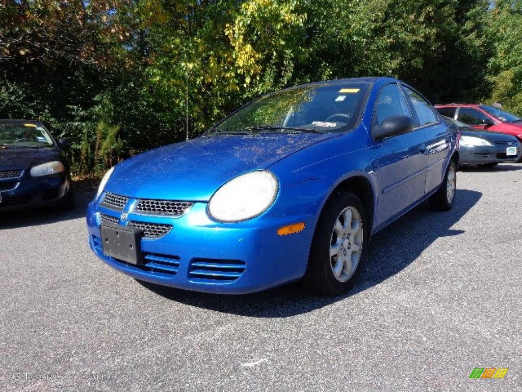 2005 Neon SXT - Electric Blue Pearlcoat / Dark Slate Gray photo #1