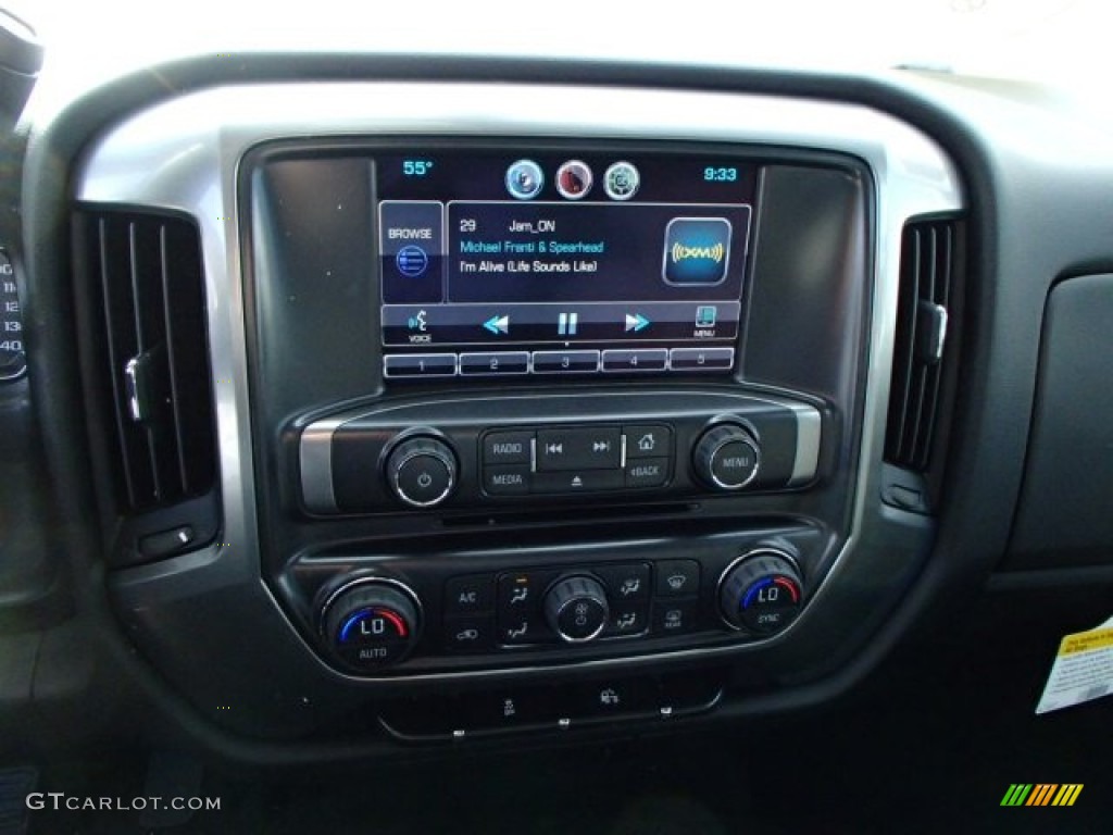 2014 Silverado 1500 LT Double Cab 4x4 - Blue Granite Metallic / Jet Black photo #16