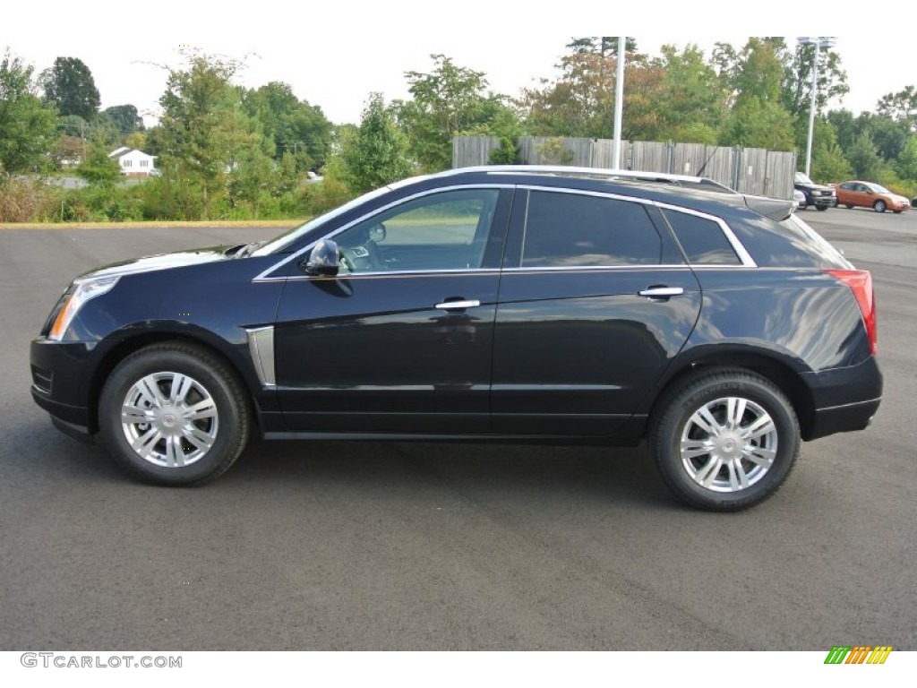 Sapphire Blue Metallic 2014 Cadillac SRX Luxury AWD Exterior Photo #86145042