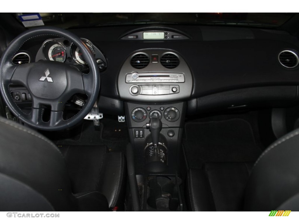 2008 Eclipse Spyder GT - Optimist Green Metallic / Dark Charcoal photo #20