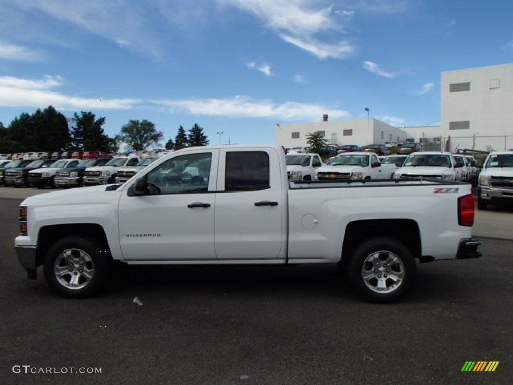 2014 Silverado 1500 LTZ Z71 Double Cab 4x4 - Summit White / Jet Black photo #1