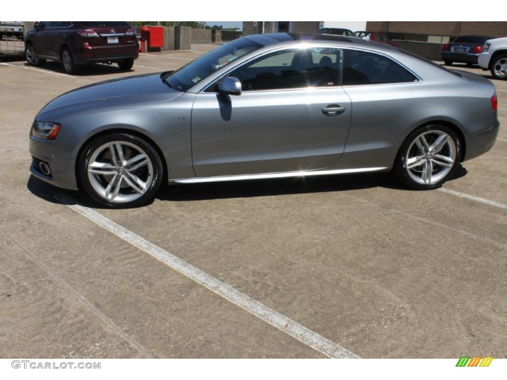 Quartz Gray Metallic 2010 Audi S5 4.2 FSI quattro Coupe Exterior Photo #86145549