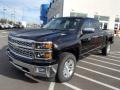 2014 Black Chevrolet Silverado 1500 LTZ Double Cab 4x4  photo #2