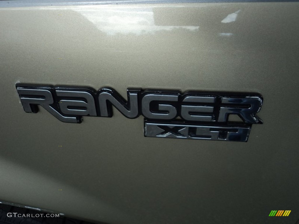 2002 Ranger XLT SuperCab - Harvest Gold Metallic / Medium Prairie Tan photo #24