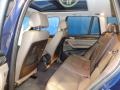 2011 BMW X3 Mojave Nevada Leather Interior Rear Seat Photo