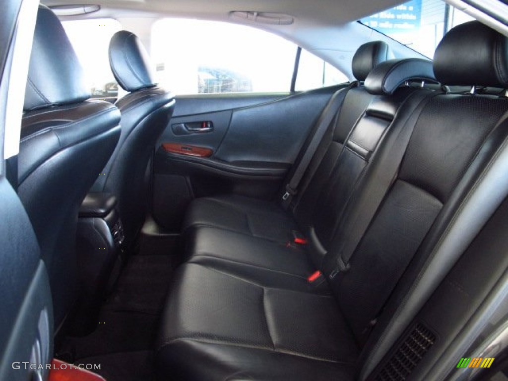 2010 HS 250h Hybrid Premium - Smoky Granite Mica / Black photo #18
