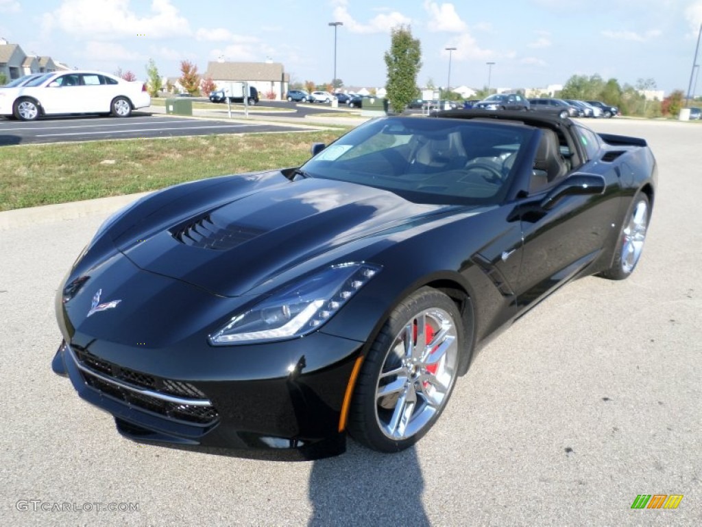 Black 2014 Chevrolet Corvette Stingray Coupe Z51 Exterior Photo #86148816