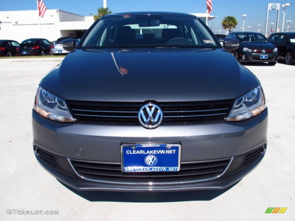 2014 Jetta TDI Sedan - Platinum Gray Metallic / Titan Black photo #2